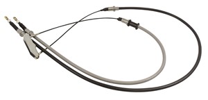 Kabel, parkeringsbremse, Bak, Senter, OPEL ASTRA F, ASTRA F Cabriolet, ASTRA F Halvkombi, KADETT E Halvkombi, 05 22 532, 05 22 577, 5 22