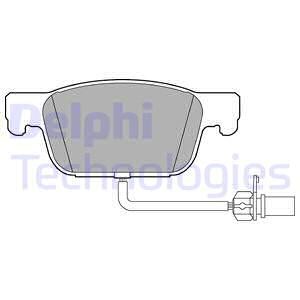 Bremseklosser sett, Framaksel, AUDI A4 Allroad B9, A4 B9, A4 B9 Avant, A5, A5 Cabriolet, A5 Sportback, 8W0 698 151AA, 8W0 698 151AF, 8W0