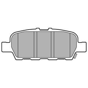 Bremseklosser sett, Bakaksel, INFINITI,NISSAN,RENAULT, 440605435R, 8660005142, D40601BN0A, D40601GZ0C, D40601MB0A, D40603NK0A, D40609HM0