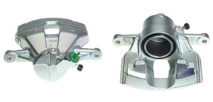 Bremsecaliper, Framaksel, Foran akselen, Høyre, CITROËN,PEUGEOT, 16 104 282 80, 1651764980