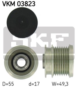 Frihjul, dynamo, CHRYSLER,MERCEDES-BENZ, 626 150 00 60, 642 150 06 60