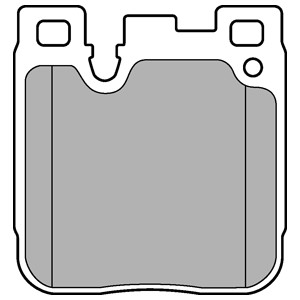 Bremseklosser sett, Bakaksel, BMW 2 Coupé [F22, F87], 3 [F30, F80], 4 Cabriolet [F33, F83], 4 Coupé [F32, F82], 3421 2284 766