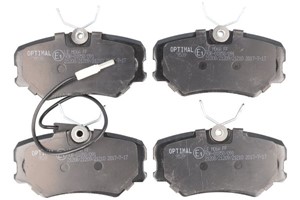 Bremseklosser sett, Framaksel, PEUGEOT 405 I, 405 II, 405 Break I, 405 Break II, 425055, 425078, 425087, 425135, 425270