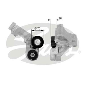 Strammerull, kilerem med ribber, FORD FOCUS I, FOCUS Sedan I, FOCUS Skåp / kombi I, FOCUS Turnier I, TOURNEO CONNECT, TRANSIT CONNECT, 1