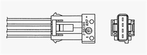Lambdasonde, OPEL SIGNUM Halvkombi, VECTRA C, VECTRA C GTS, VECTRA C Kombi, VAUXHALL SIGNUM, VECTRA Mk II, 55 353 269, 55353269, 855400