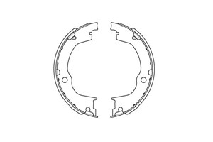 Bremsesko sett, Bakaksel, CHEVROLET CAPTIVA, CAPTIVA SPORT, CAPTIVA Van, SUZUKI XL7, 5460078J00, 96625871, 96626083