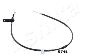 Kabel, parkeringsbremse, Bak, Venstre, MITSUBISHI LANCER II, MB140213