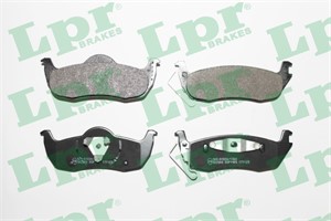 Bremseklosser sett, Bakaksel, JEEP COMMANDER, GRAND CHEROKEE II, GRAND CHEROKEE III, 05080871AA, 05080871AB, 5080871AA, 5080871AB