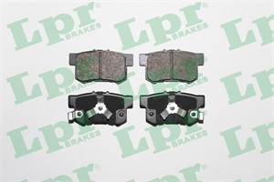 Bremseklosser sett, Bakaksel, HONDA ACCORD VIII, ACCORD Kombi VIII, CR-V II, 43022S9A010, 43022S9AE00, 43022SJFE00