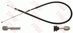 Kabel, parkeringsbremse, Bak, Høyre, Venstre, RENAULT CLIO I, CLIO Skåp/halvkombi I, 77 00 802 685