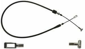 Kabel, parkeringsbremse, Bak, Bakre venstre, Høyre bak, Høyre, Venstre, IVECO, 504201383, 504347501