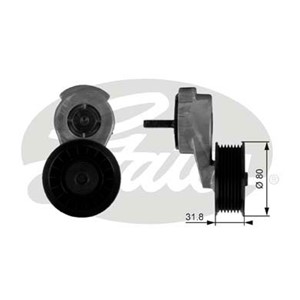 Strammerull, kilerem med ribber, DODGE,JEEP, 53010158