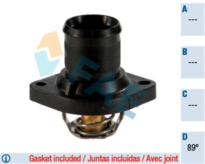 Termostat, kjølemiddel, CITROËN,FIAT,PEUGEOT, 1336.NS, 1336.Q1, 96.300.667, 9630066780