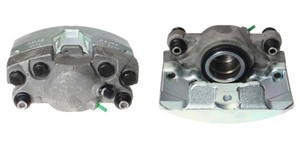 Bremsecaliper, Framaksel, Venstre, Bak akselen, AUDI A6 C7, A6 C7 Avant, A7 Sportback, 4G0 615 123, 4G0 615 123C