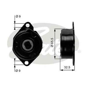 Strammerull, kilerem med ribber, BMW, 64557786711