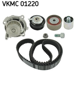 Vannpumpe + registerreimssett, AUDI A3, A3 Sportback, A4 B6, A4 B6 Avant, VW GOLF V, TOURAN, 038 109 454 A, 06B 109 244, 06B 121 011 H,