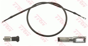 Kabel, parkeringsbremse, Bakre venstre, AUDI A8 D2, 4D0 609 721 H, 4D0 609 721 K