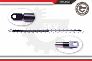 Pneumatisk fjær, motorpanser, Foran, AUDI A4 B6, A4 B6 Avant, 8D0823359B