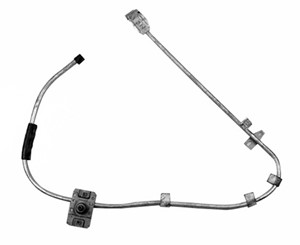 Vindusheis, Foran høyre, VW CADDY I, GOLF I, 171 837 402B, 171837402B