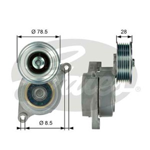 Strammerull, kilerem med ribber, MAZDA 3, 3 Sedan, ZJ0115980B