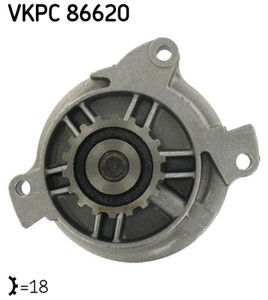 Vannpumpe, VOLVO 850, 850 Kombi, 940, 940 II, 940 Kombi, 940 Kombi II, 960, 960 Kombi, S70, S80 I, V70 I, V70 II, 271768, 8692839