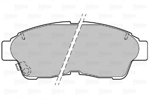 Bremseklosser sett, Framaksel, TOYOTA, 04465-05010, 04465-20120, 04465-33020, 04465-33040, 04465-33050, 04465-42010, 04465-42011, 04465-