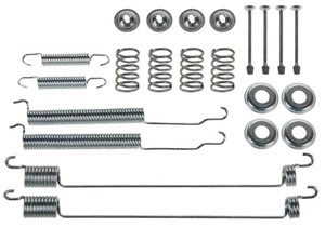 Tilbehørsett, bremsesko, Bakaksel, INFINITI QX4, NISSAN NAVARA, PATHFINDER II, PICK UP, 41008-43000