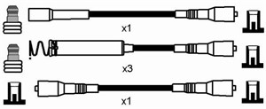 Tennledningssett, OPEL FRONTERA A Sport, OMEGA A, OMEGA A Kombi, OMEGA B, VAUXHALL FRONTERA Mk I, 12 82 067, 12 82 436, 1612497, 1612531