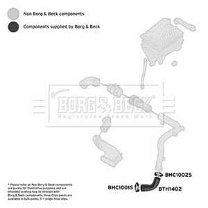 Ladeluftslange, Foran, Nede, Venstre, OPEL ASTRA H, ASTRA H Kombi, VAUXHALL ASTRA Mk V, 835542
