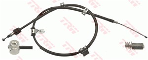 Kabel, parkeringsbremse, Bak, Bakre venstre, Venstre, HYUNDAI MATRIX, 59760-17010