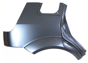 Sidevegg, Høyre bak, FORD FIESTA V, FIESTA Van V, 1 141 487, 1 363 645, 1 363 647