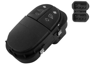 Bryter, vindusløfter, Foran, På førersiden, FORD, 7 248 362, 95AG-14529-BA