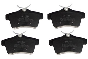 Bremseklosser sett, Bakaksel, CITROËN,DS,PEUGEOT, 1608520680, 1608681680, 4254.35, 4254.44, 4254.46