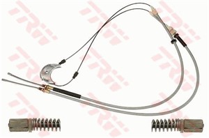 Kabel, parkeringsbremse, Bak, Bakre venstre, Høyre bak, Høyre, Venstre, FORD, 1613081, 1644433, 6117971, 6120901, 6139438, 83BB-2A603-AE