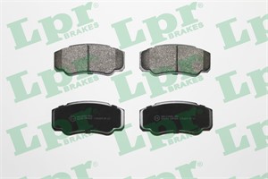 Bremseklosser sett, Bakaksel, CITROËN,FIAT,PEUGEOT, 425246, 425247, 425468, 77362274, 9949407, 9949408