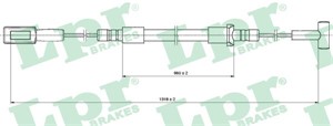 Kabel, parkeringsbremse, Høyre, Venstre, IVECO DAILY Flak/chassi III, DAILY Skåp III, 500322988