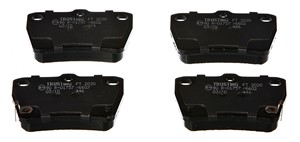 Bremseklosser sett, Bakaksel, TOYOTA RAV 4 II, 0446642010, 0446642020, 0446642030, 0446642040, 0446642050, 04466YZZD3, 720060008, T11350