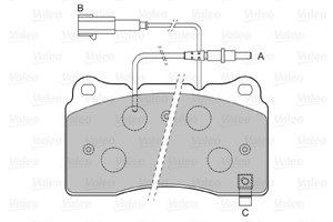 Bremseklosser sett, Framaksel, CITROËN C8, FIAT ULYSSE, LANCIA PHEDRA, PEUGEOT 208 I, 3008 Minibus, minivan, 607, 807, 425207, 4252-07,