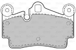 Bremseklosser sett, Bakaksel, AUDI Q7, PORSCHE CAYENNE, VW TOUAREG, 7L0698451A, 7L0698451B, 7L0698451G, 7L0698451H, 7L5698451, 7L6698451