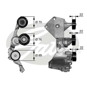 Strammerull, kilerem med ribber, MERCEDES-BENZ A-KLASS [W168], VANEO [414], 668 200 08 70, 6682001670, 6682002270, A6682000870, A6682001