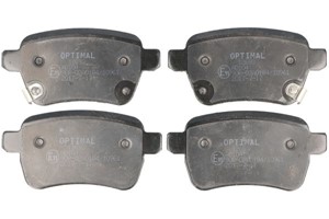 Bremseklosser sett, Bakaksel, FIAT 500L, OPEL ADAM, CORSA E, CORSA E Skåp/halvkombi, VAUXHALL ADAM, CORSAVAN Mk IV, 77366595