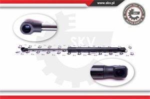 Pneumatisk fjær, motorpanser, Foran, VW CADDY Minibus, minivan III, CADDY Skåp/stor limousine III, TOURAN, 1T0823359, 1T0823359A