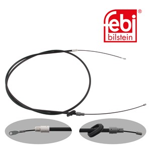 Kabel, parkeringsbremse, Foran venstre, MERCEDES-BENZ S-KLASS [W220], 220 420 17 85, A220 420 17 85