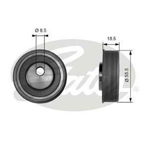 Strammerull, tannrem, HYUNDAI H-1 / STAREX Buss, 1023300GA, 1145A047, 23357-33350, 23357-38001, MD185544, MD192068, MD352473, SMD352473