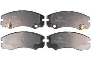 Bremseklosser sett, Framaksel, OPEL FRONTERA B, VAUXHALL FRONTERA Mk II, 1605002, 1605084, 1605978, 93173154, 97201441, 97227235