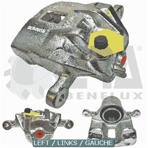 Bremsecaliper, Framaksel venstre, HYUNDAI COUPE, ELANTRA III, ELANTRA Sedan III, MATRIX, 58180-29A40