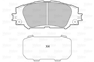 Bremseklosser sett, Framaksel, LANCIA,LEXUS,SUBARU,TOYOTA, 04465-02220, 04465-12610, 04465-42160, 04465-YZZDR, 446502220, 446512610, 446