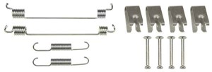 Tilbehørsett, bremsesko, Bakaksel, CITROËN,FIAT,OPEL,PEUGEOT