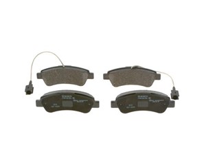 Bremseklosser sett, Bakaksel, CITROËN,FIAT,PEUGEOT, 16 124 341 80, 16 144 121 80, 77366679