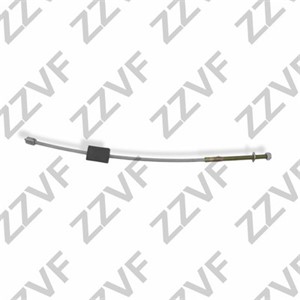 Kabel, parkeringsbremse, Foran, FORD FIESTA IV, FIESTA V, FIESTA Skåp/stor limousine, FIESTA Van V, FUSION, MAZDA 2, 1205735, 2S612853AC